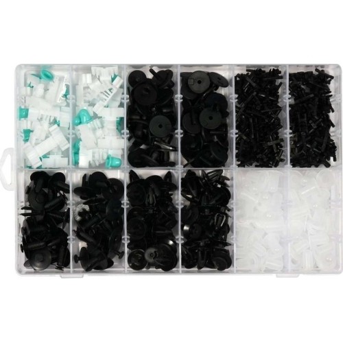 Plastic Push-Type Clip Assortment (290pcs) BMW