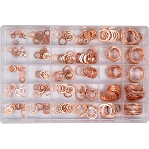 Copper washer set 300pcs.