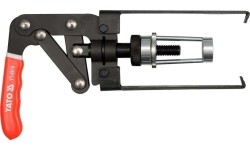 Overhead valve spring compressor