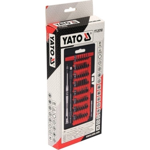 Precizinių antgalių rinkinys 61vnt