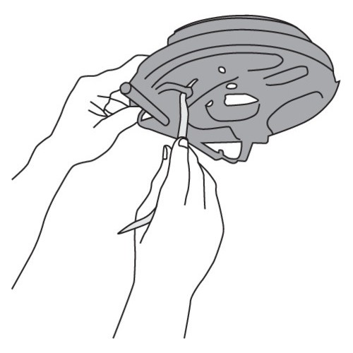 Stabdžių spyruoklės nuėmimo/uždėjimo rinkinys 3vnt.