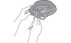 Stabdžių spyruoklės nuėmimo/uždėjimo rinkinys 3vnt.