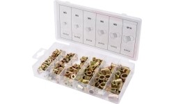 Steel nut rivets M3-M10, 150pcs