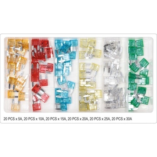Car fuse set 120pcs MINI