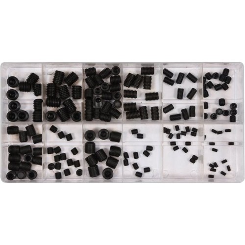 Socket head screw set HEX 160pcs