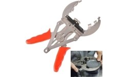 Piston ring clamping pliers