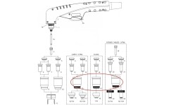 Apsauginė galva 30.5x42.0mm (skirta: Plasma SCP 120)