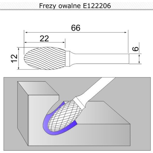 Ovalus pjaustytuvas (E) - 12