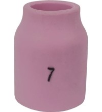 TIG ceramic nozzle under gas lens U-126 (T-9/20) 53N - 61 - No 7 - 25x11,0