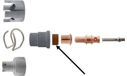 A-81 Plasma swirl ring PE107