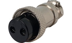 GX-16 female control connector - 2