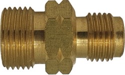 Turbo reducer outlet connector 13 - 3/8″LH (acetylene/propane)