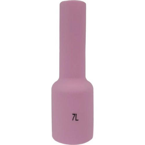 TIG ceramic nozzle under gas lens U-201 (T-17/18/26) 54N - 15L - nr 7 - 76 x 11,0