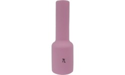 TIG ceramic nozzle under gas lens U-201 (T-17/18/26) 54N - 15L - nr 7 - 76 x 11,0
