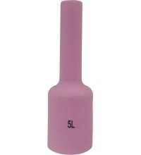 TIG ceramic nozzle under gas lens U-201 (T-17/18/26) 54N - 17L - nr 5 - 76 x 8,0