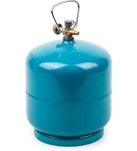 Empty propane - butane gas cylinder (EURO PH 30 BAR) - 3kg