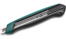 Peilis (gumuotas) su keičiama geležte 9mm