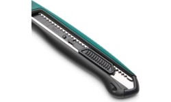 Peilis (gumuotas) su keičiama geležte 9mm