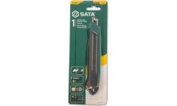 Peilis (gumuotas) su keičiama geležte 9mm