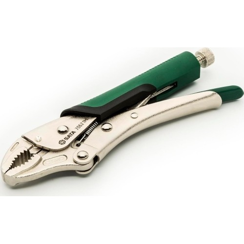 Suspaudimo replės 175mm išlenktos