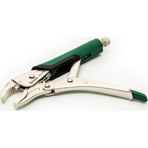 Suspaudimo replės 175mm išlenktos