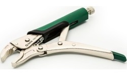 Suspaudimo replės 175mm išlenktos