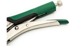 Suspaudimo replės 175mm išlenktos