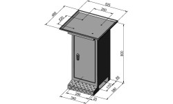 Stand BF 2 with chip tray