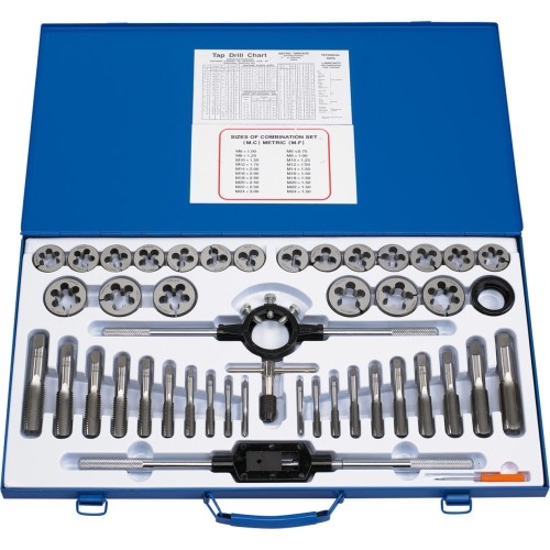 Tungsten steel tap & die set