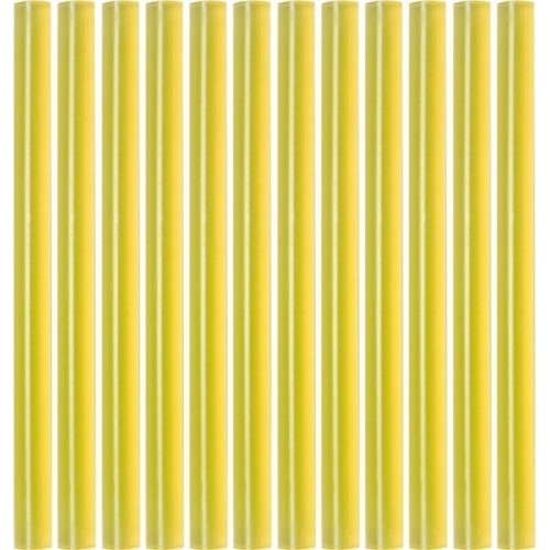 Hot glue stick set (yellow) (12pcs) 7.2x100mm