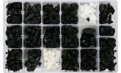 Plastic Push-Type Clip Assortment (408pcs) Nissan