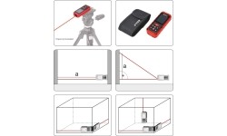 Laser distance meter 0.2-60m