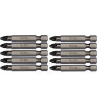 1/4"Dr POZIDRIV bit, 10pcs 2x 50mmL