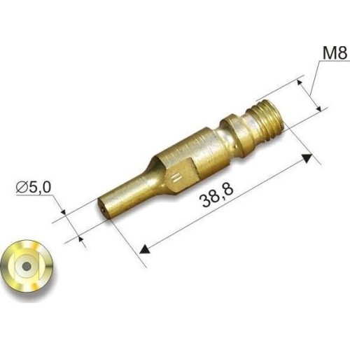 Cutting nozzle No.3 (30-50mm) for cutting torch 341 P