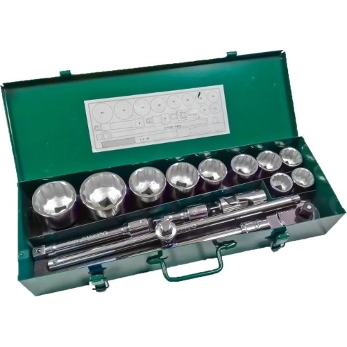 3/4" Dr. Socket set 15pcs (SAE)