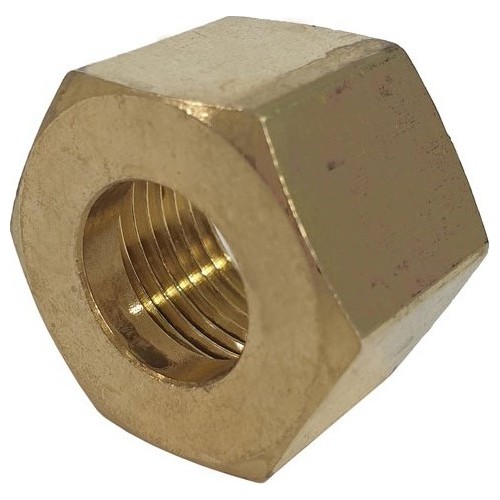 Turbo reducer inlet connector nut - Argon/CO2