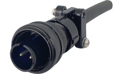 TIG control plug type AMPHENOL male. - 2