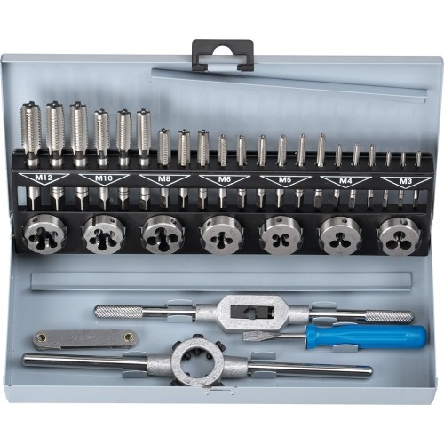 32 pcs. HSS tap & die set