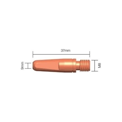 Antgalis, M8x37mm CrCuZr - 0,8