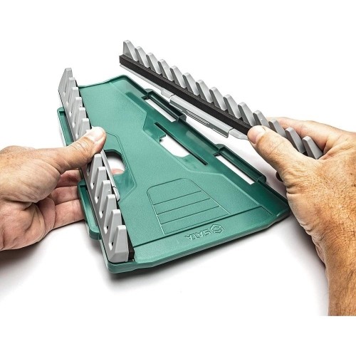 Dėklas plastikinis raktams su 13 skyrių, 2vnt