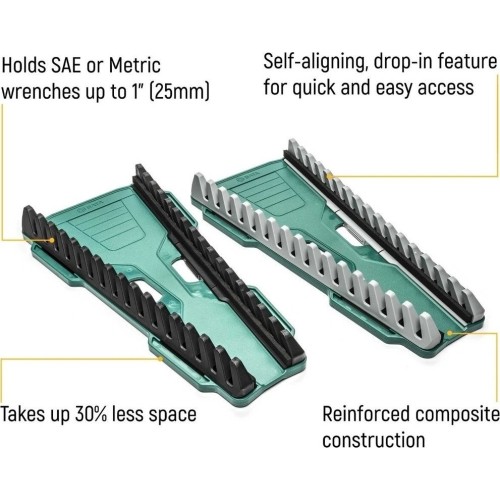 Dėklas plastikinis raktams su 13 skyrių, 2vnt