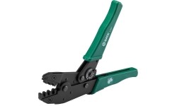 Ratchet crimping pliers for non-insulated terminals