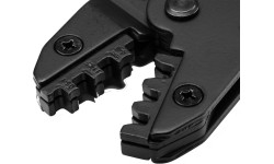 Ratchet crimping pliers for non-insulated terminals