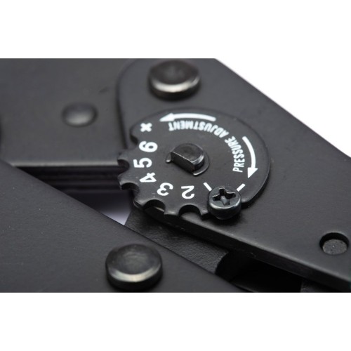 Ratchet crimping pliers for non-insulated terminals