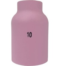 TIG ceramic nozzle under jumbo gas lens - 53N88 - nr 10 - 48 x 16,0