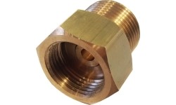 Perėjimas iš 21.8*1/14''(balionas) į 3/4 (RUS)(reduktorius)