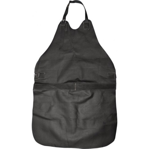 Suvirintojo prijuostė B1 juoda, odinė