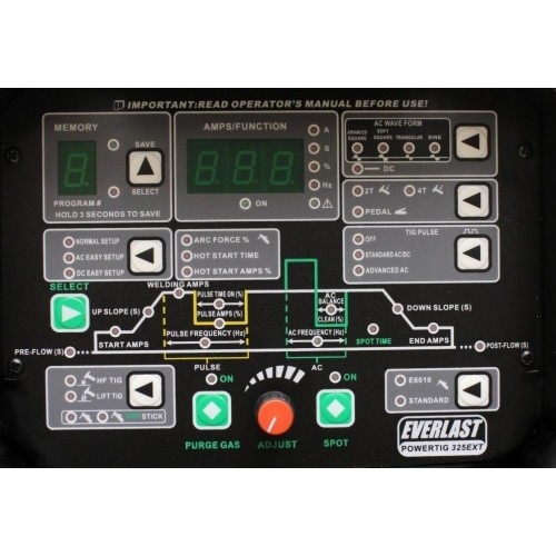 Suvirinimo aparatas EVERLAST Power TIG 325EXT