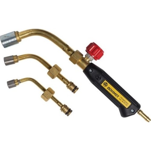 Mini brazing torch with interchangeable tips 297