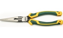 High leverage long nose combination pliers 220mm